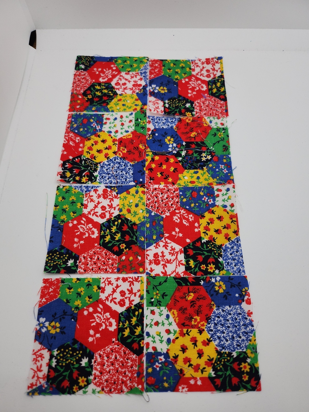 Multi-Color Patchwork Print 2.50 Inch Precut Squares